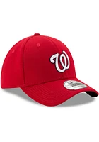 New Era Washington Nationals Mens Red Team Classic 39THIRTY Flex Hat