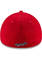 New Era Washington Nationals Mens Red Team Classic 39THIRTY Flex Hat