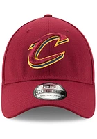 New Era Cleveland Cavaliers Mens Maroon Team Classic 39THIRTY Flex Hat