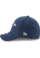New Era Oklahoma City Thunder Mens Navy Blue Team Classic 39THIRTY Flex Hat