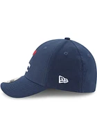New Era Washington Wizards Mens Navy Blue Team Classic 39THIRTY Flex Hat