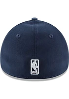 New Era Washington Wizards Mens Navy Blue Team Classic 39THIRTY Flex Hat