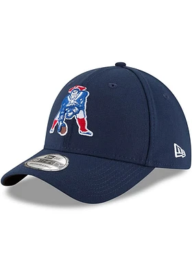 New Era England Patriots Mens Navy Blue Team Classic 39THIRTY Flex Hat