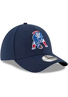 New Era England Patriots Mens Navy Blue Team Classic 39THIRTY Flex Hat