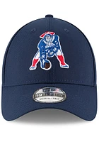 New Era England Patriots Mens Navy Blue Team Classic 39THIRTY Flex Hat