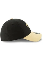 New Era Orleans Saints Mens Black Team Classic 39THIRTY Flex Hat