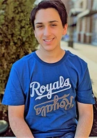 New Era Kansas City Royals Blue Reflection Short Sleeve Fashion T Shirt