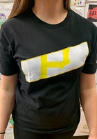 New Era Pittsburgh Pirates Black Banner Short Sleeve Fashion T Shirt