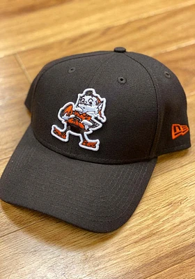 Brownie Cleveland Browns Retro Brownie 9FORTY Adjustable Hat - Brown