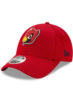 New Era St Louis Cardinals 2020 Clubhouse Stretch 9FORTY Adjustable Hat - Red