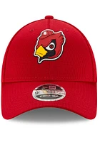 New Era St Louis Cardinals 2020 Clubhouse Stretch 9FORTY Adjustable Hat - Red