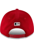 New Era St Louis Cardinals 2020 Clubhouse Stretch 9FORTY Adjustable Hat - Red