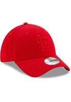 New Era St Louis Cardinals Mens Red Perf Tone 39THIRTY Flex Hat