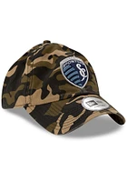 New Era Sporting Kansas City Casual Classic Adjustable Hat - Green