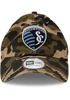 New Era Sporting Kansas City Casual Classic Adjustable Hat - Green