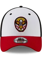 New Era Reading Fightin Phils Mens White Copa de la Diversion 39THIRTY Flex Hat