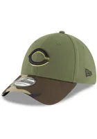 New Era Cincinnati Reds Green JR TOD Team Classic 39THIRTY Adjustable Toddler Hat