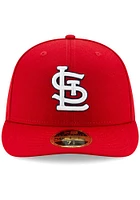 New Era St Louis Cardinals Mens Red AC Game LP59FIFTY Fitted Hat