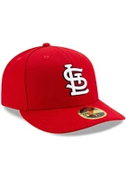 New Era St Louis Cardinals Mens Red AC Game LP59FIFTY Fitted Hat