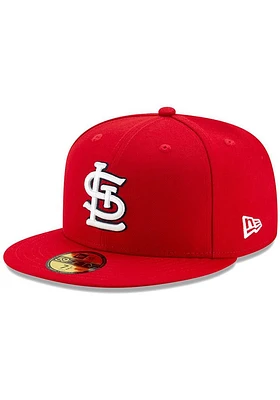 New Era St Louis Cardinals Mens Red AC Game 59FIFTY Fitted Hat