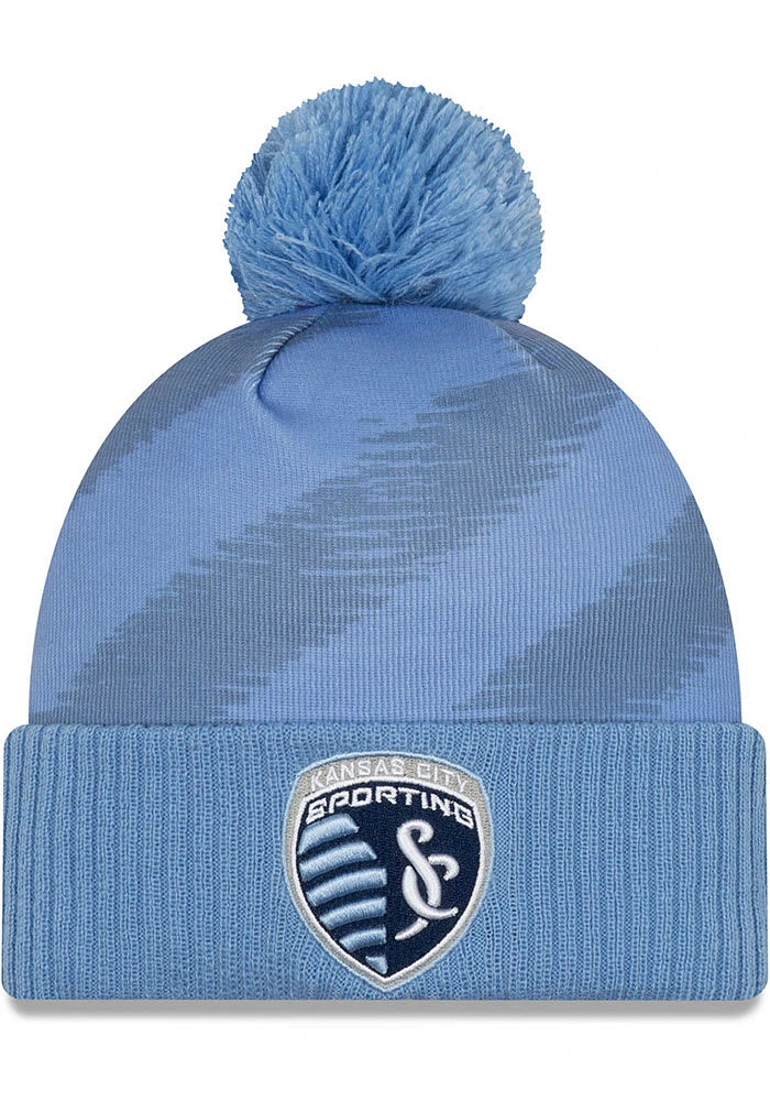 New Era Sporting Kansas City Light Blue 2020 Jersey Hook Cuff Knit Mens Knit Hat