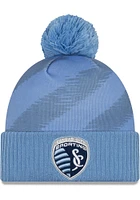 New Era Sporting Kansas City Light Blue 2020 Jersey Hook Cuff Knit Mens Knit Hat