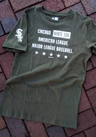 New Era Chicago White Sox Olive Five Stars Short Sleeve T Shirt