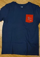 New Era Kansas City Royals Navy Blue Pocket Logo Short Sleeve T Shirt