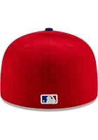 New Era Texas Rangers Mens Red AC Alt 3 59FIFTY Fitted Hat