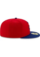 New Era Texas Rangers Mens Red AC Alt 3 59FIFTY Fitted Hat