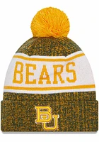 New Era Baylor Bears Green Banner Mens Knit Hat