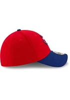 New Era Texas Rangers Mens Red Team Classic 39THIRTY Flex Hat