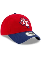 New Era Texas Rangers Core Classic Replica 9TWENTY Adjustable Hat - Red