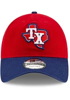 New Era Texas Rangers Core Classic Replica 9TWENTY Adjustable Hat - Red