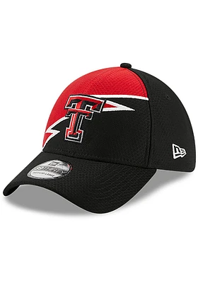 New Era Texas Tech Red Raiders Mens Bolt 39THIRTY Flex Hat