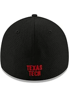New Era Texas Tech Red Raiders Mens Bolt 39THIRTY Flex Hat