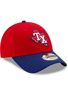 New Era Texas Rangers 2T Alt 3 The League 9FORTY Adjustable Hat - Red