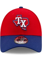 New Era Texas Rangers 2T Alt 3 The League 9FORTY Adjustable Hat - Red