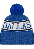 New Era Dallas Mavericks Blue NE18 Sport Mens Knit Hat