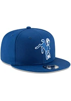 New Era Indianapolis Colts Blue Retro 9FIFTY Mens Snapback Hat