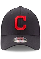New Era Cleveland Guardians Navy Blue Road Team Classic JR 39THIRTY Adjustable Toddler Hat