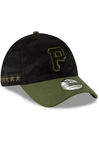 New Era Pittsburgh Pirates Black Alt 3 Team Classic JR 39THIRTY Adjustable Toddler Hat