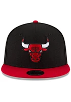 New Era Chicago Bulls Black 2T JR 9FIFTY Youth Snapback Hat