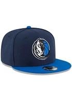 New Era Dallas Mavericks Navy Blue 2T JR 9FIFTY Youth Snapback Hat