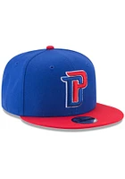 New Era Detroit Pistons Blue 2T JR 9FIFTY Youth Snapback Hat