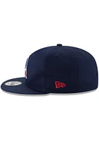 New Era New England Patriots Navy Blue Retro 9FIFTY Mens Snapback Hat