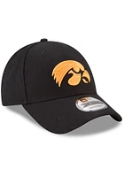 New Era Iowa Hawkeyes The League 9FORTY Adjustable Hat - Black
