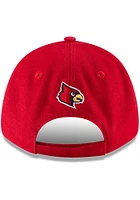 New Era Louisville Cardinals The League 9FORTY Classic Adjustable Hat - Red