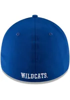 New Era Kentucky Wildcats Mens Blue Team Classic 39THIRTY Flex Hat