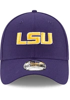 New Era LSU Tigers Mens Purple Team Classic 39THIRTY Flex Hat